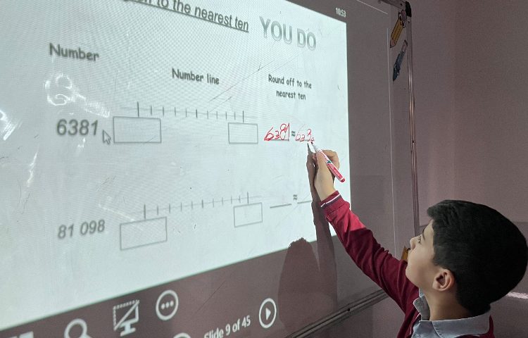 تمرین مبحث گرد کردن اعداد-زنگ Math 2