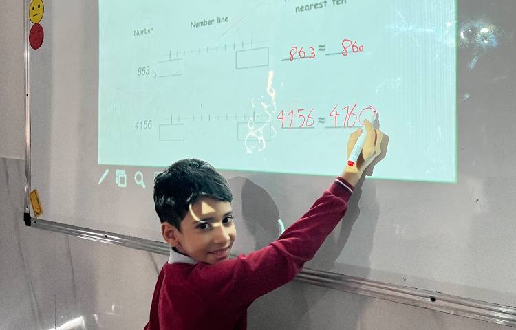 تمرین مبحث گرد کردن اعداد-زنگ Math 3