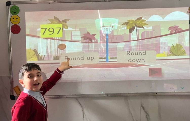 تمرین مبحث گرد کردن اعداد-زنگ Math 3