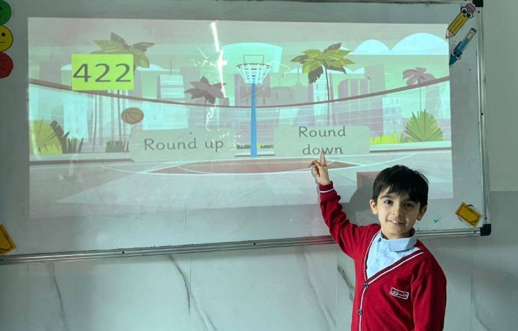 تمرین مبحث گرد کردن اعداد-زنگ Math 4