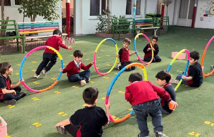 تمرین مثال‌های حروف با بازی حرکتی-زنگ زبان عمومی 2