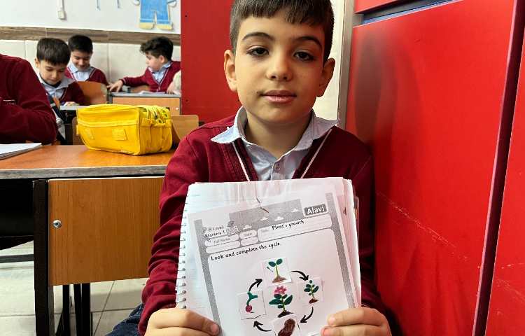 تمرین مراحل رشد گیاه-زنگ Science 4