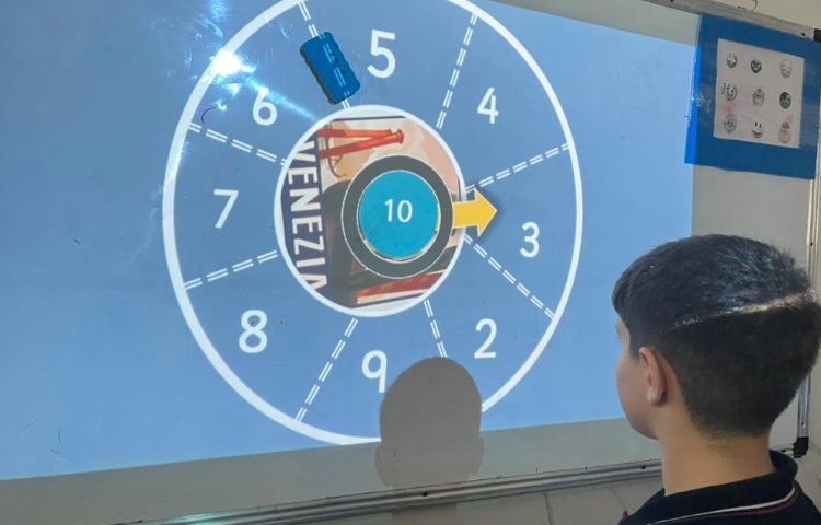 تمرین مضارب عدد 10 با استفاده از اسپینر 5