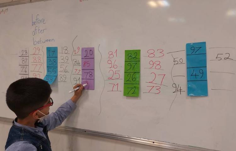 تمرین مفاهیم between/after/before 2
