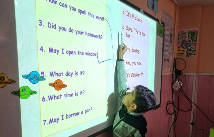 تمرین مکالمه جملات مورد استفاده در مدرسه 2