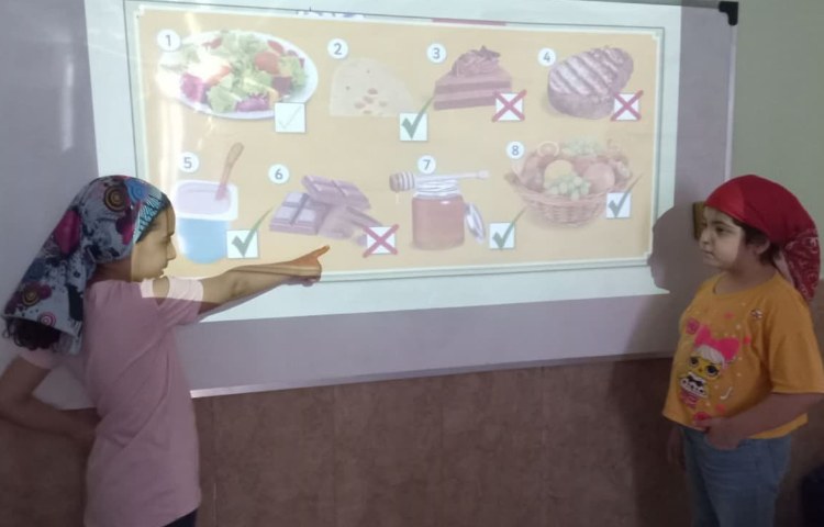 تمرین مکالمه مربوط به غذا