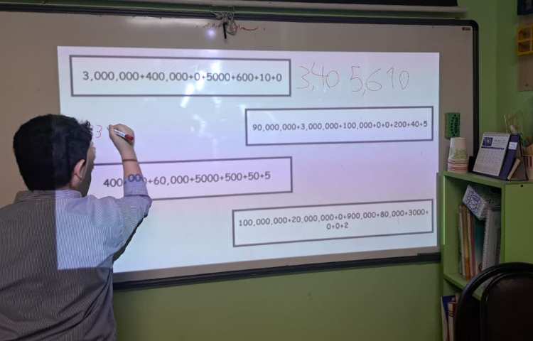 تمرین مکالمه و spell کردن کلمات