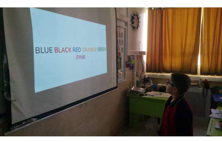 تمرین هدفمند خواندن رنگها 1