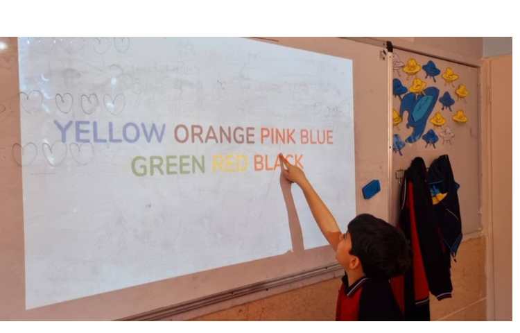 تمرین هدفمند خواندن رنگها 2