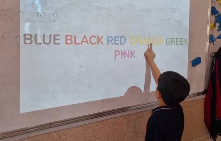 تمرین هدفمند خواندن رنگها