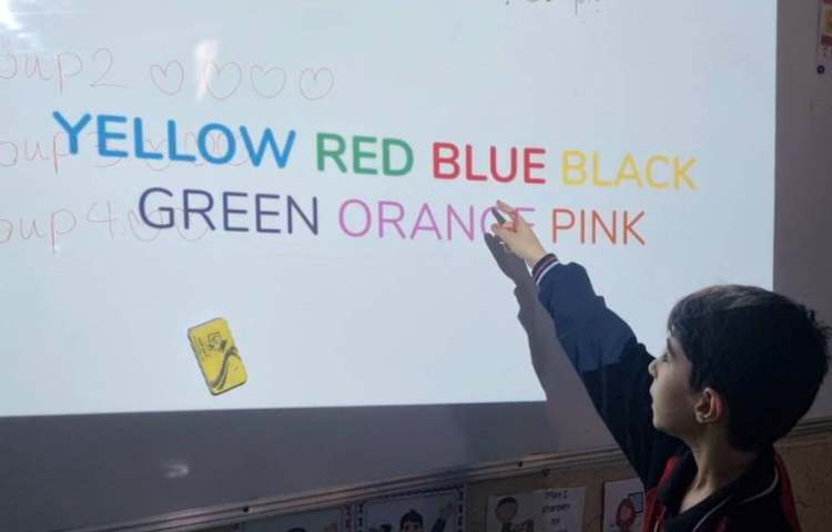 تمرین هدفمند خواندن رنگها