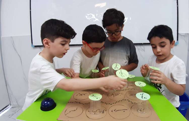 تمرین هم معنی و متضاد با بازی