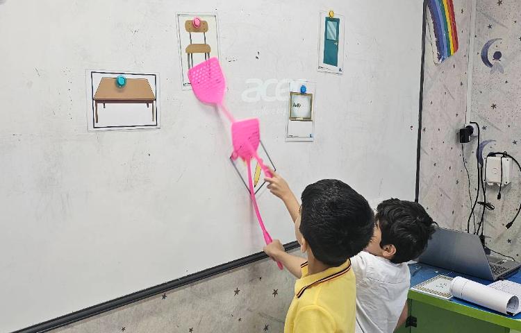 تمرین وسایل مدرسه با بازی 1