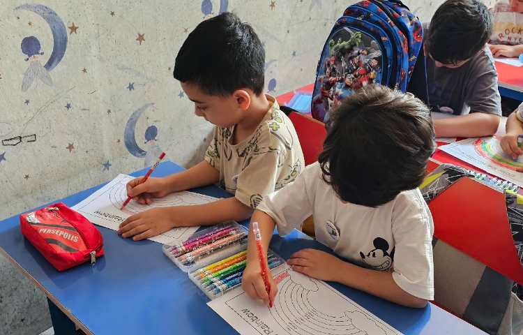 تمرین وسایل مدرسه با بازی 4