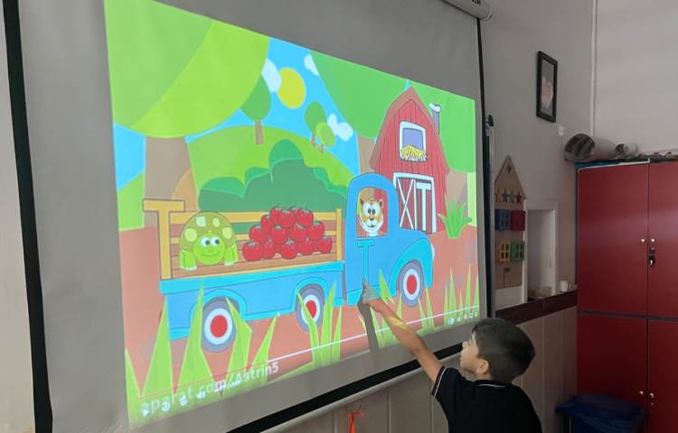 تمرین و تشخیص حرف Pp 1