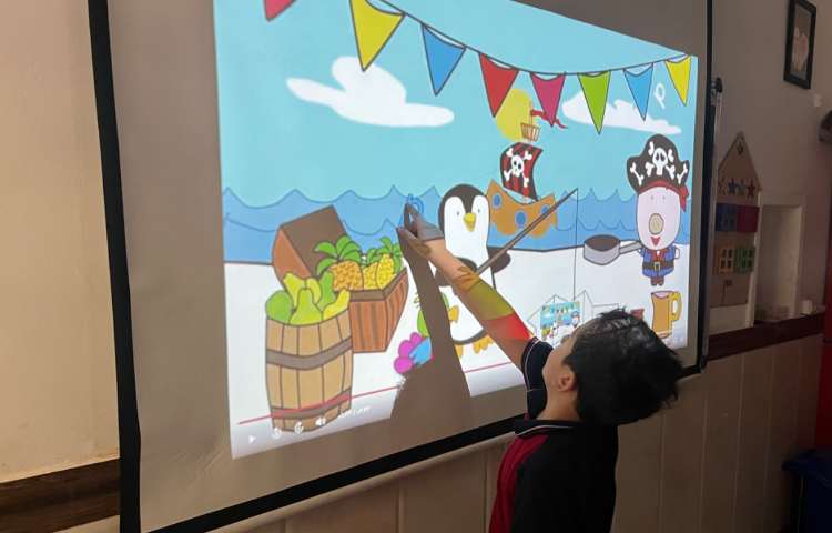 تمرین و تشخیص حرف Pp 2