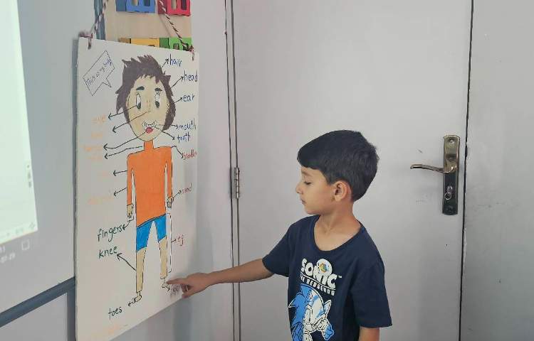 تمرین و تکرار اعضای بدن با بازی 5