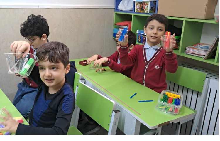 تمرین و شمارش عدد با ابزار