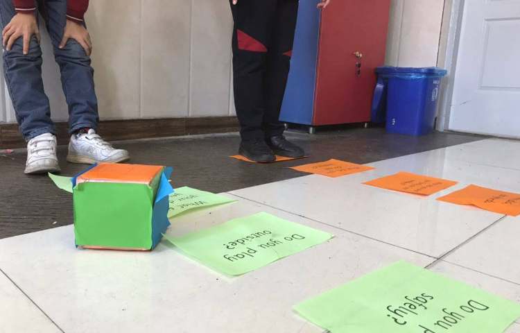 تمرین Speaking و 100 Qs با بازی گروهی 5