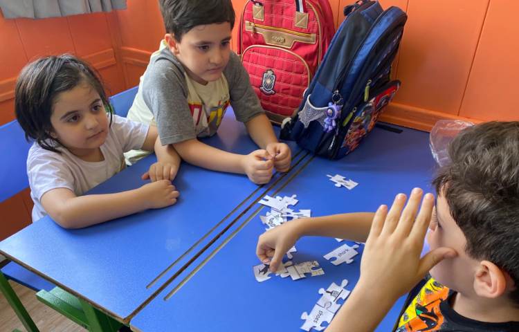 : تمرین پازل پیداکردن تصاویر و کلمات مربوط به حروف x,y,ch,sh