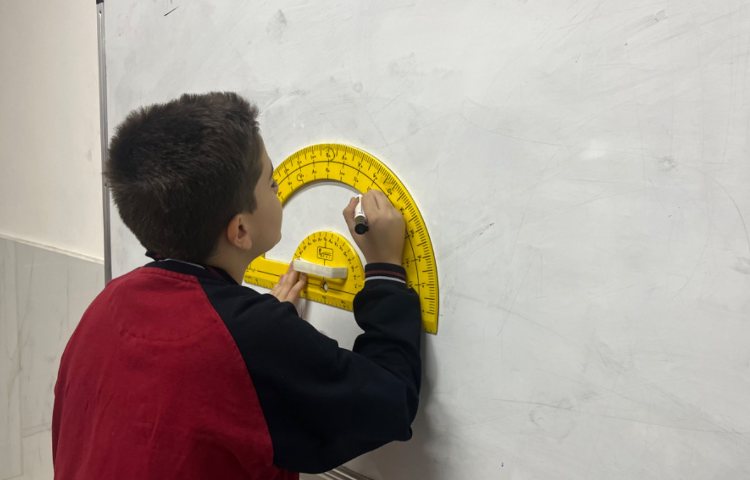 تمرین کار با نقاله-زنگ Math 2