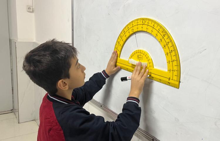 تمرین کار با نقاله-زنگ Math
