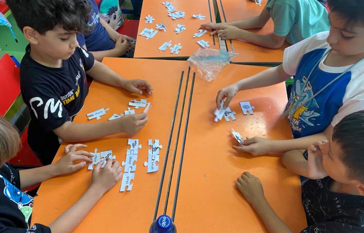 : تمرین کامل کردن پازل مربوط به حروف x,y,ch,sh 1