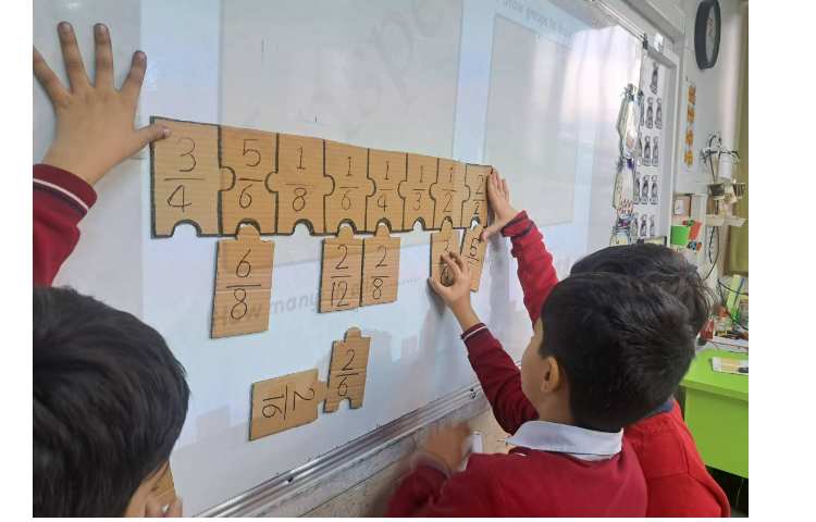 تمرین کسرهای برابر 6
