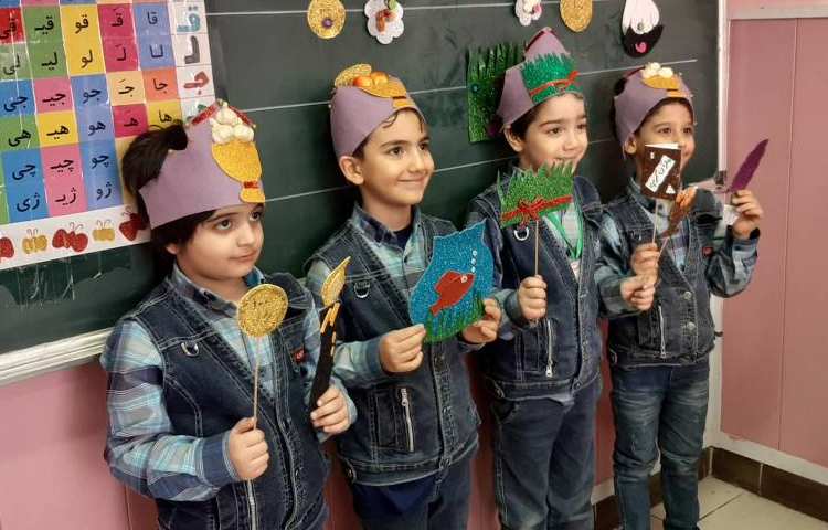 :تمرین کلاس های توت فرنگی و سیب برای جشن نوروز 5