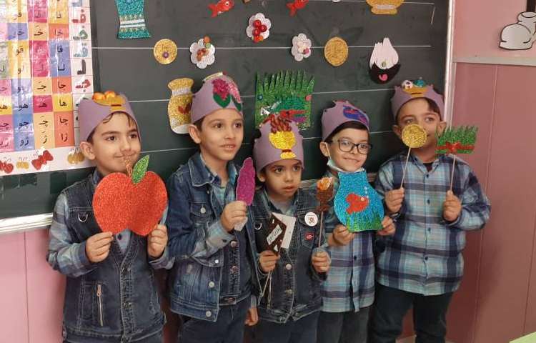 :تمرین کلاس های توت فرنگی و سیب برای جشن نوروز 6