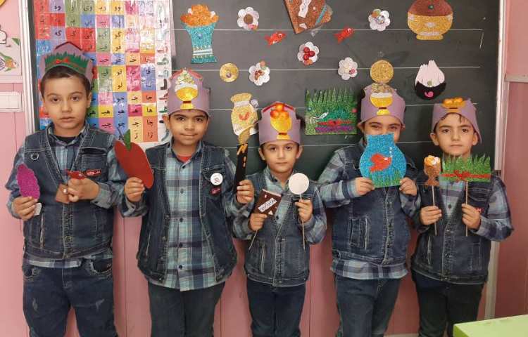 :تمرین کلاس های توت فرنگی و سیب برای جشن نوروز 7