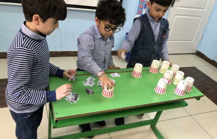 تمرین کلمات جدید و دسته بندی بر اساس حروف ابتدایی 6