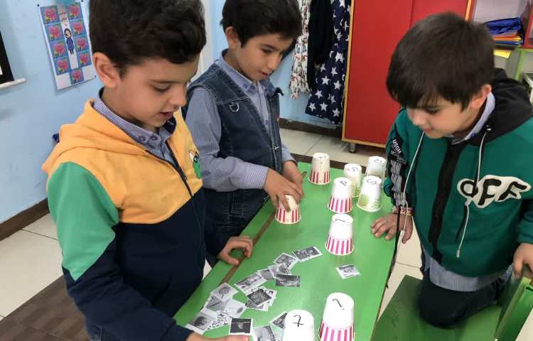 تمرین کلمات جدید و دسته بندی بر اساس حروف ابتدایی 7