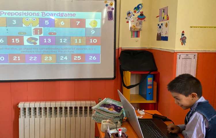 تمرین کلمات مربوط به حروف qu با استفاده ازبازی آنلاین 2