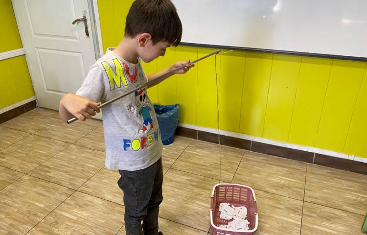 : تمرین کلمات مربوط به حروف X,y,ch,sh,th با استفاده از بازی ماهیگیری 3