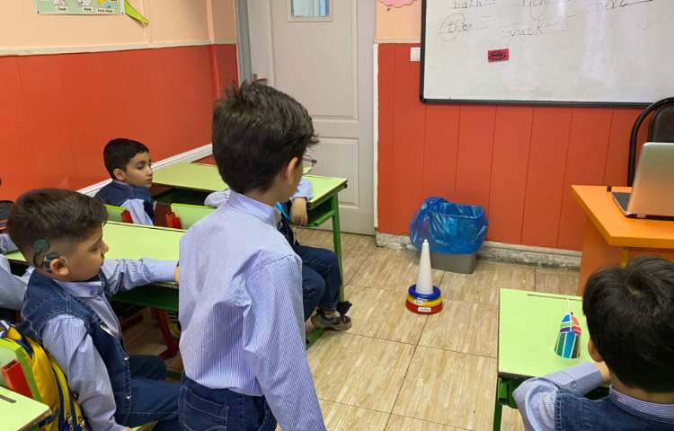 تمرین کلمات مربوط به حروف X,y,ch,sh,th,the با استفاده از بازی پرتاب حلقه 4