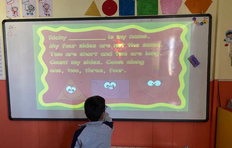 تمرین کلمات مربوط به درس mathematics (اشکال هندسی) 1