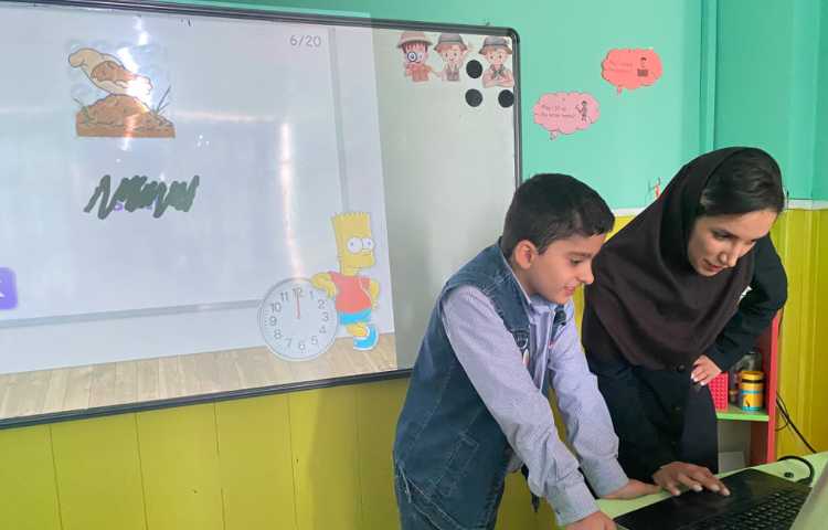 تمرین کلمات مربوط به درس oi با استفاده از بازی 1