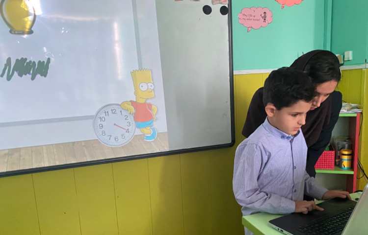 تمرین کلمات مربوط به درس oi با استفاده از بازی 2