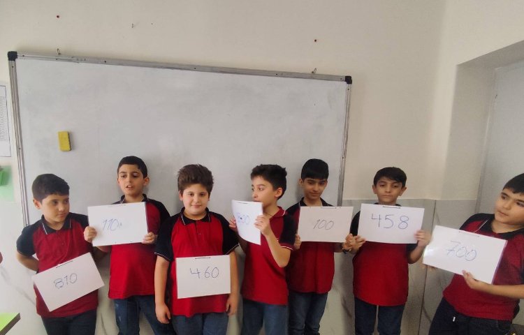 تمرین گرد کردن اعداد سه رقمی 2