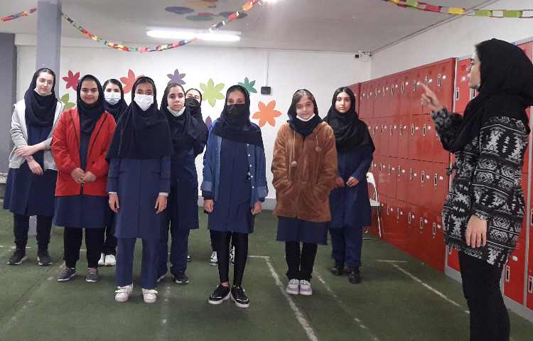 تمرین گروه سرود برای جشن نوروز