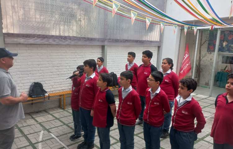 تمرین گروه سرود 2