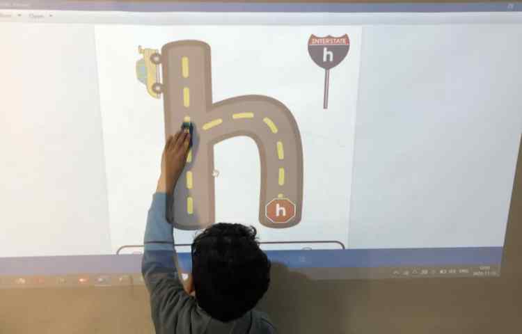 تمرین letter formation 1