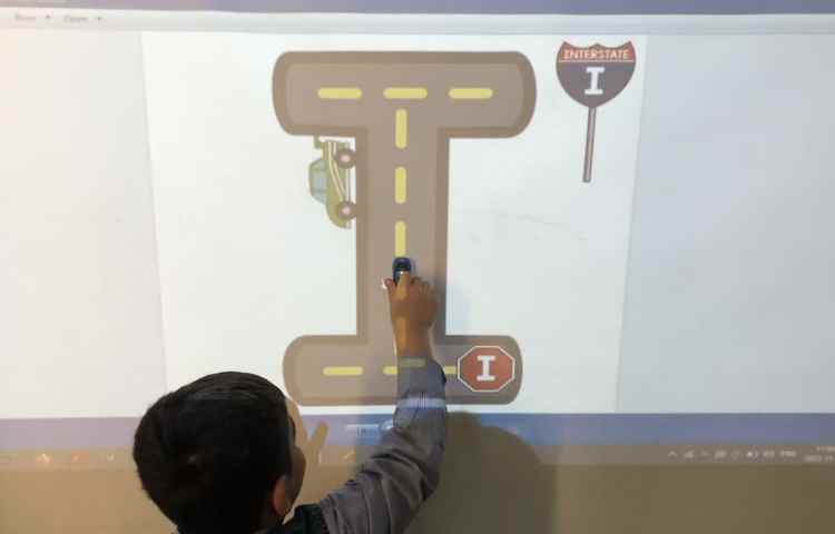 تمرین letter formation 2