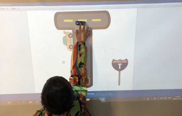 تمرین letter formation 4