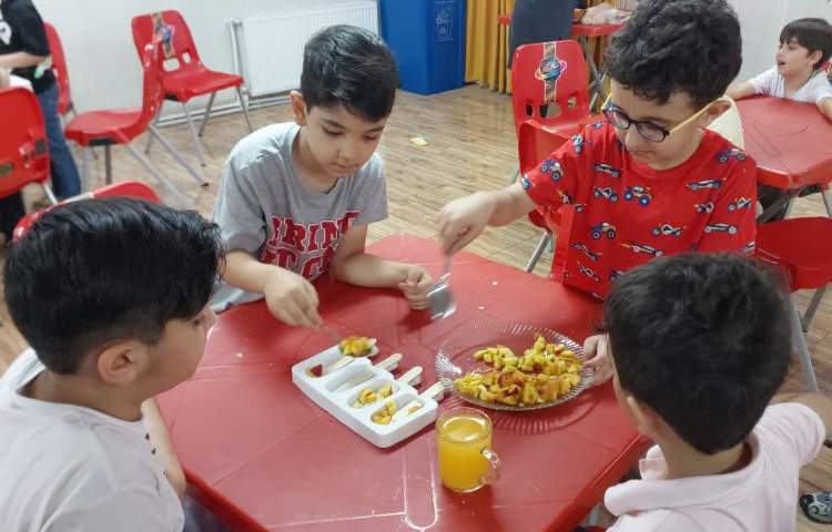 تهیه بستنی آلاسکایی 4