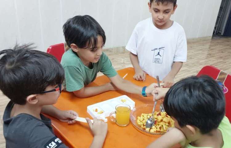 تهیه بستنی آلاسکایی 5