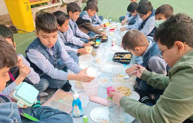 تهیه سالاد ماکارونی