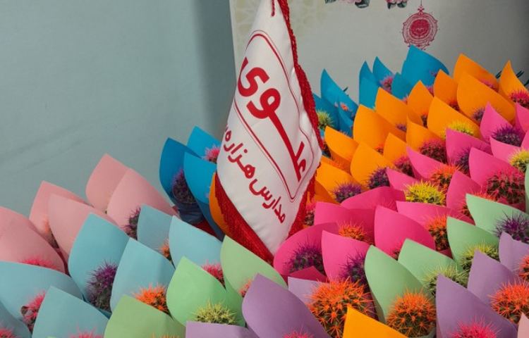 تهیه واهدای گلدان کاکتوس به مادران 1