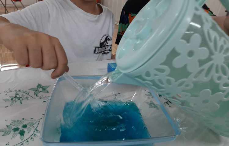 تهیه ژله بستنی 2